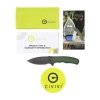 Nóż składany Civivi Faeger Milled Natural G10 C24031-3